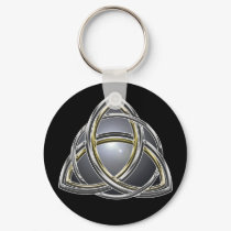 Trinity Knot 2 Keychain