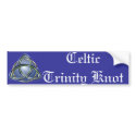 Trinity Knot Bumper Sticker bumper stickers