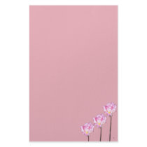 Trinity Stem Compassion Rose Writing Paper stationery by Imp_Productions Trinity Stem Compassion Rose Writing Paper stationery