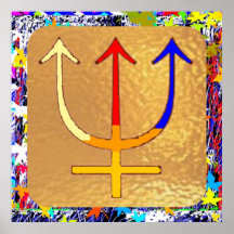 TRINITY, Trident, Trisul Print