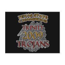 Trinity Trojans 2009 Texas State Champions Post Cards