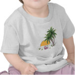 Trinket and Valentino on the beach T Shirt