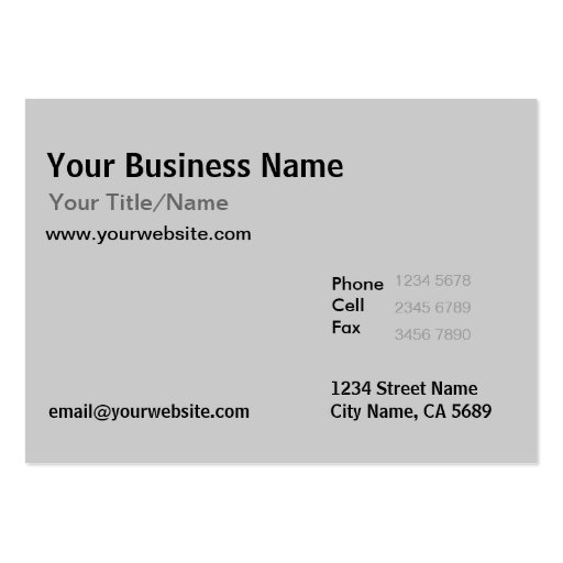 Trio Balance/ Lotus Blossoms Embossed-Like Texture Business Card Template (back side)