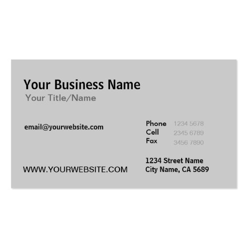 Trio Balance/ Lotus Blossoms Embossed-Like Texture Business Card Template (back side)