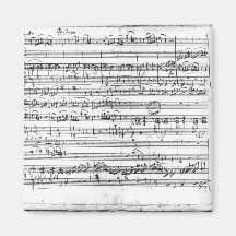 Trio, in E flat major 'Kegelstatt' Fridge Magnets