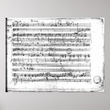 Trio, in E flat major 'Kegelstatt' Print