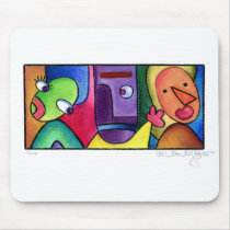 Trio Mouse Pad mousepads by LeeVandergrift Trio Mouse Pad mousepads