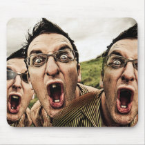 trio mousepads by REDINARD trio mousepads