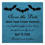 Trio of Bats Halloween Save the Date Invite