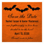 Trio of Bats Halloween Save the Date Invite