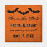 Trio of Bats Halloween Save the Date Magnet