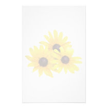 Trio of Black-Eyed Susans stationery