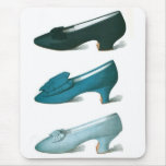 Trio of Blue Shoes Mouse Pad Trio of Blue Shoes Mouse Pad