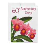 Trio of Cattleyas Anniversary Party 60 Invites