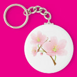 Trio of Cherry Blossoms Keychain