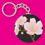 Trio of Cherry Blossoms Key Chain