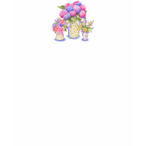 trio of flowers t-shirts