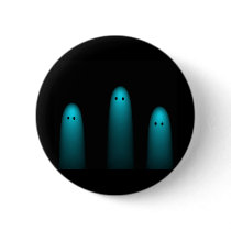 Trio of Ghosts ( Agua ) Pinback Buttons