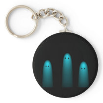 Trio of Ghosts ( Agua ) Keychains