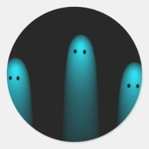 Trio of Ghosts ( Agua ) Stickers