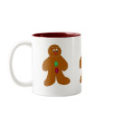 Trio of Gingerbread Men mugs