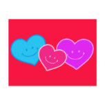 TRIO OF HEARTS postcards