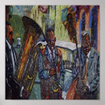 TRIO OF MUSICIANS BY AES POSTERS