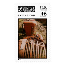 Trio of Old Tractor Grill Parts Stamp