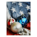 Trio of Patriotic Ornaments Greeting Cards