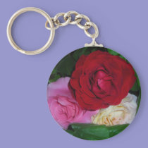Trio of Roses keychains