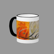 Trio of Roses Love mugs