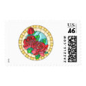 Trio of Tea Roses postage