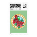 Trio of Tea Roses postage