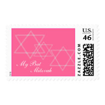 Trio of Translucent Stars Postage