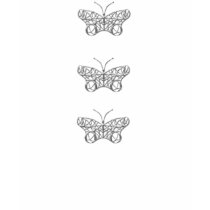 Triple Butterfly top t-shirts
