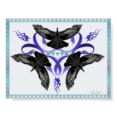 Triple Crow Celtic Knot Posters by Birdman77