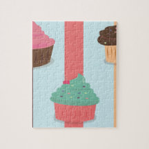 Triple Cup Cake Jigsaw Puzzle