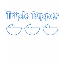 Triple Dipper - Double Stripper v1 t-shirts by SDVteeshirts Triple Dipper - Double Stripper v1 t-shirts
