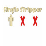 Triple Dipper - Single Stripper v3 Tshirt