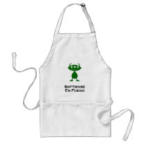 Triple Eye Software En Fuego green Apron