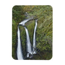 Triple Falls, Columbia River Gorge Vinyl Magnets