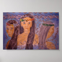 Triple Goddes Posters