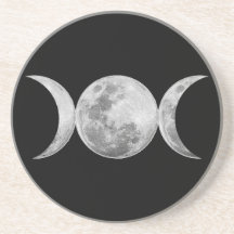 Triple Goddess Beverage Coaster