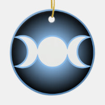 Triple Goddess Christmas Tree Ornaments