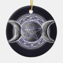Triple Goddess Christmas Tree Ornaments