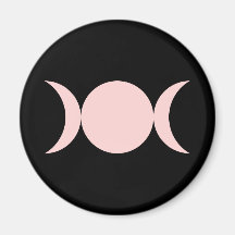Triple Goddess Fridge Magnet