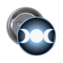 Triple Goddess buttons