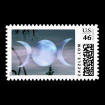 Triple Goddess postage