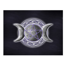 Triple Goddess Postcard