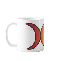 Triple Goddess (Rainbow) mugs